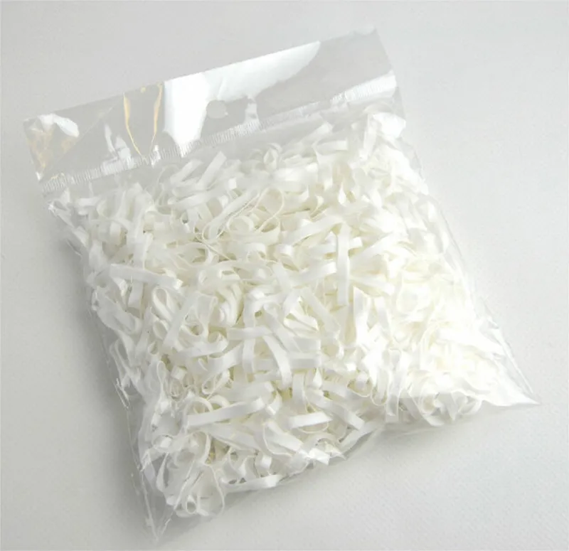 Lincoln Horse Care Accessories Silicone Plaiting Bands in Clear