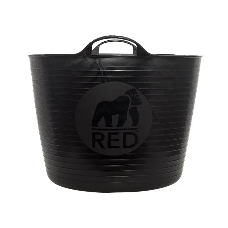 Red Gorilla Large 38l Recycled Tub in Black