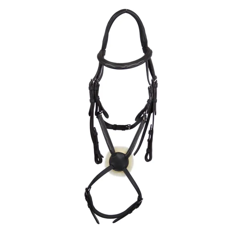 Eco Rider Ultra Comfort Galway Grackle Bridle Brown