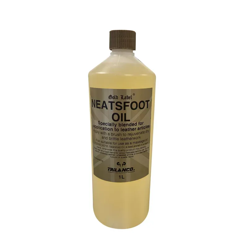 Gold Label 1lt Neatsfoot Oil in Gold