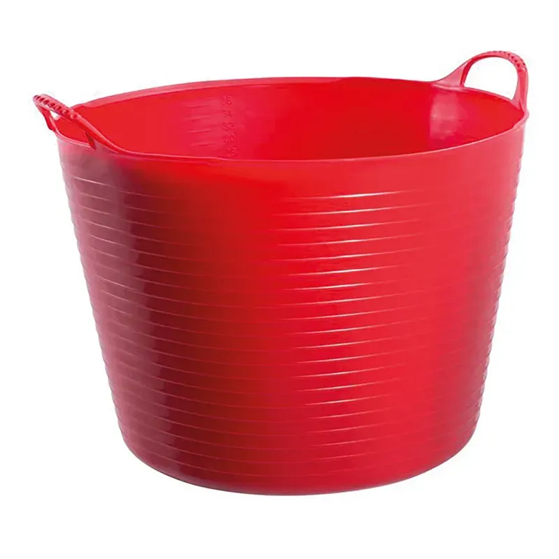 Red Gorilla Large Flexible Tub 38LTR Red