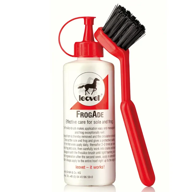 Leovet 200ml Frogmedic w/Brush in White