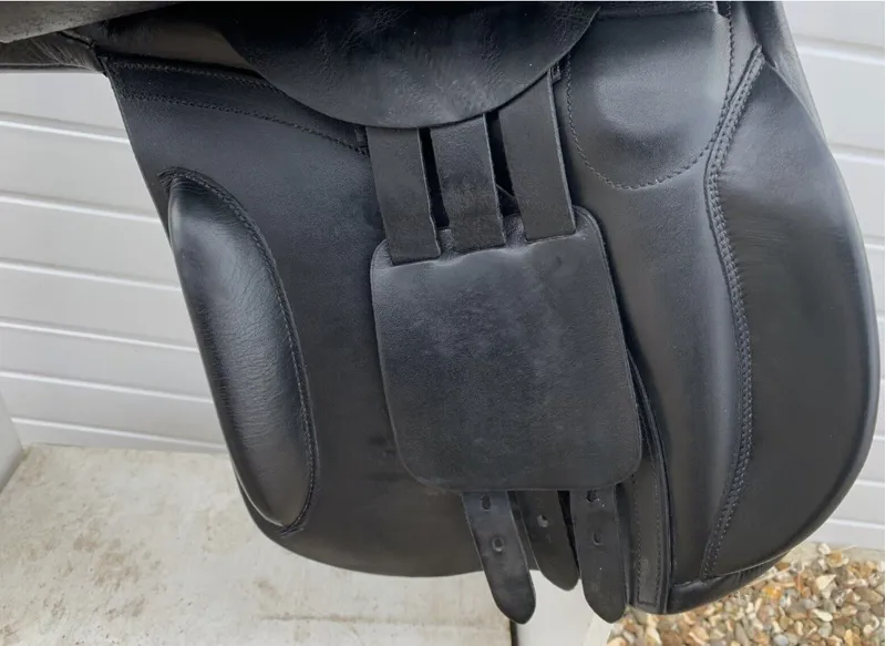 17.5 Ryder GP Black No.4 Fit MW With Grippy Suede Seat-2