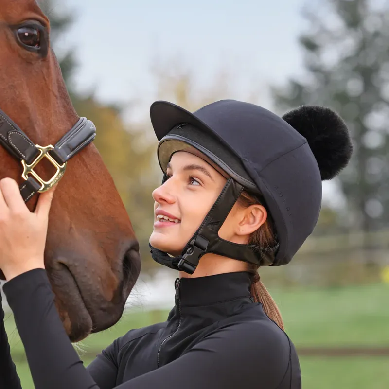 Karben Icon ALX Jockey Skull BLACK 53-55cm