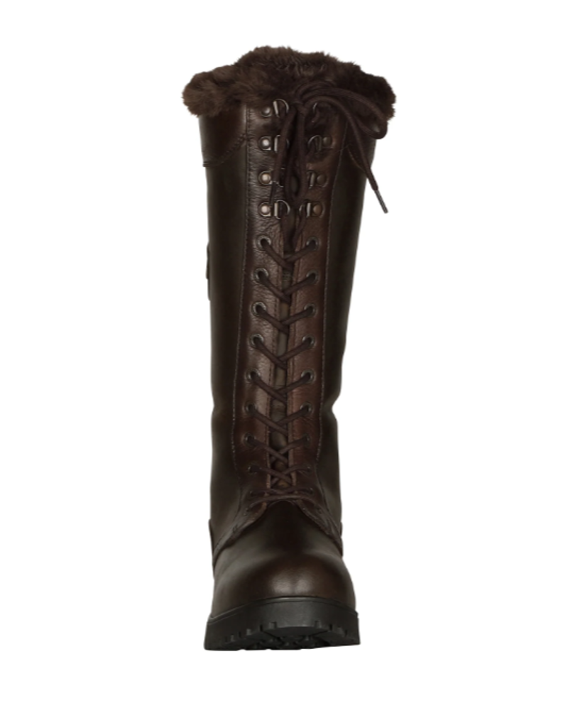 Shires Moretta Nola Lace Country Boots Brown-1