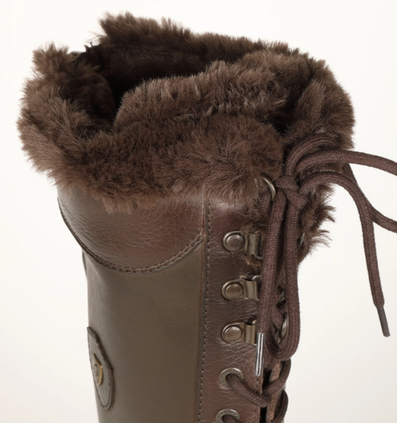 Shires Moretta Nola Lace Country Boots Brown-2