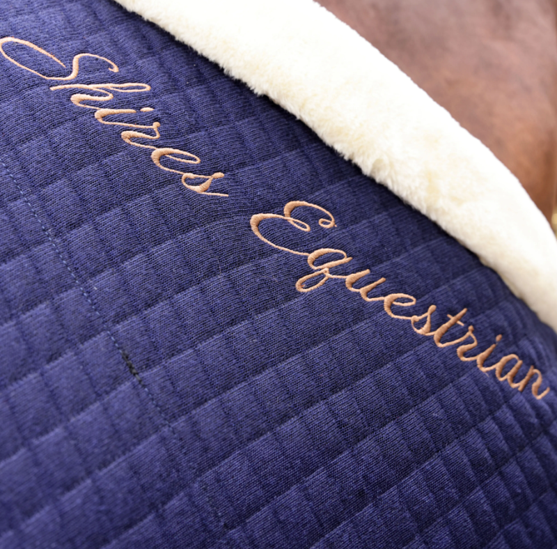 Shires Deluxe Tech Cooler Navy-1