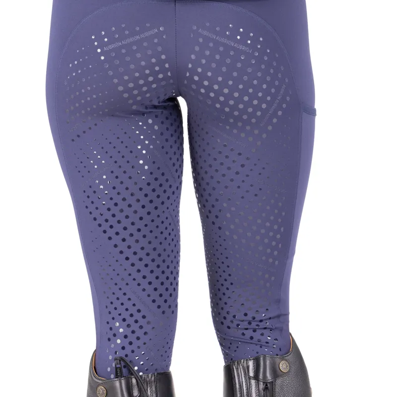 Aubrion React Sculpt Riding Tights MIDNIGHT-2