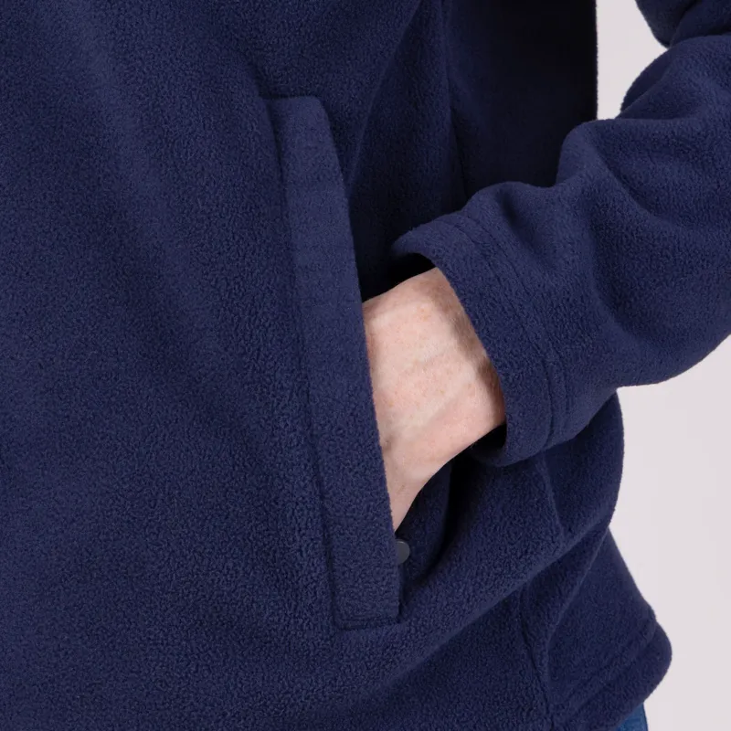Aubrion Equestrian Quarter Zip Fleece MIDNIGHT/TAUPE-2
