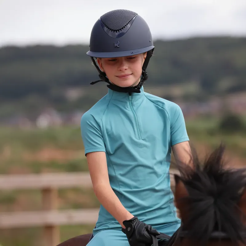 Aubrion React Short Sleeve Base Layer - Young Rider HAZE