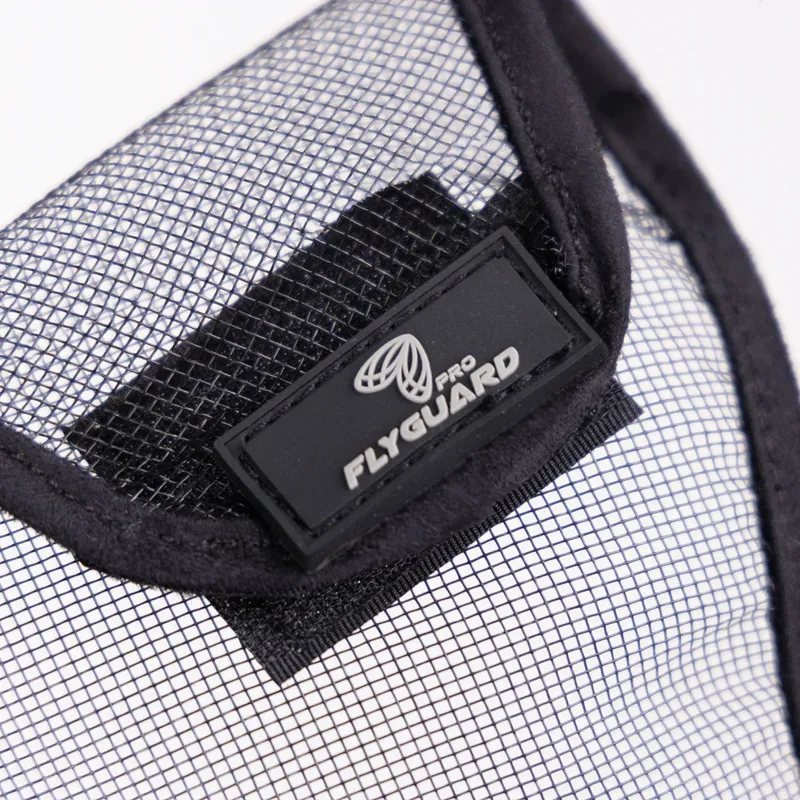 FlyGuard Pro Grackle Bridle Nose Net BLACK-1