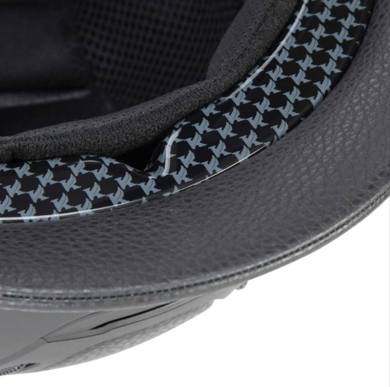 Shires Karben Amity LTHR Riding Hat BLACK 52-54cm-5