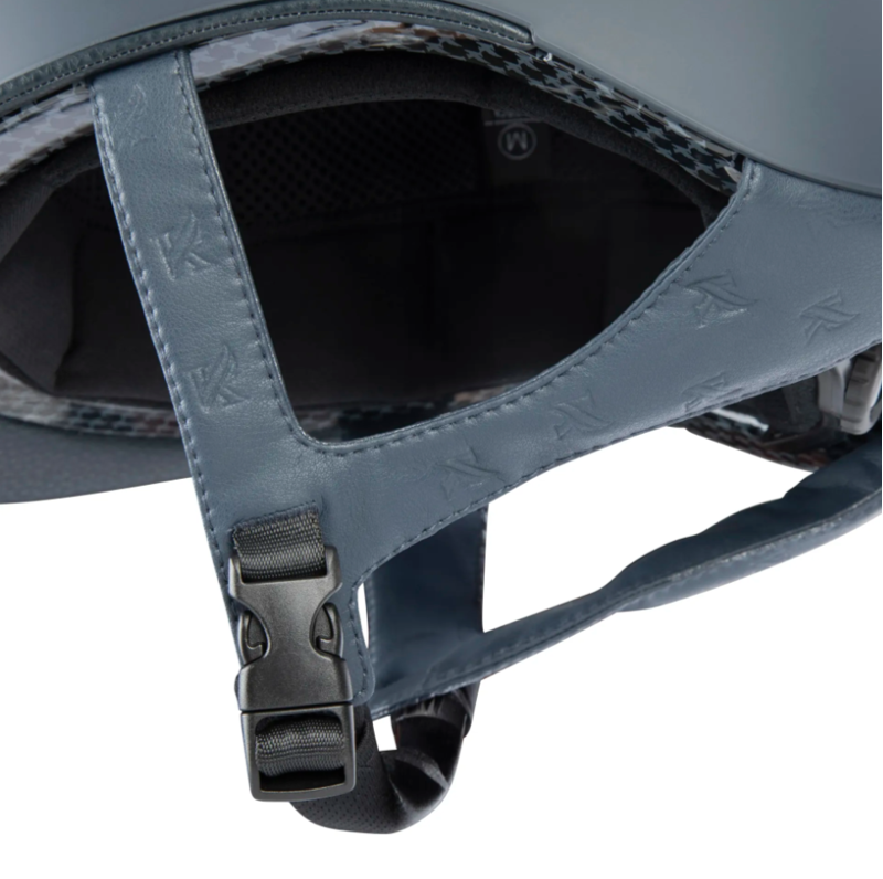 Shires Karben Amity LTHR Riding Hat NAVY 52-54cm-4