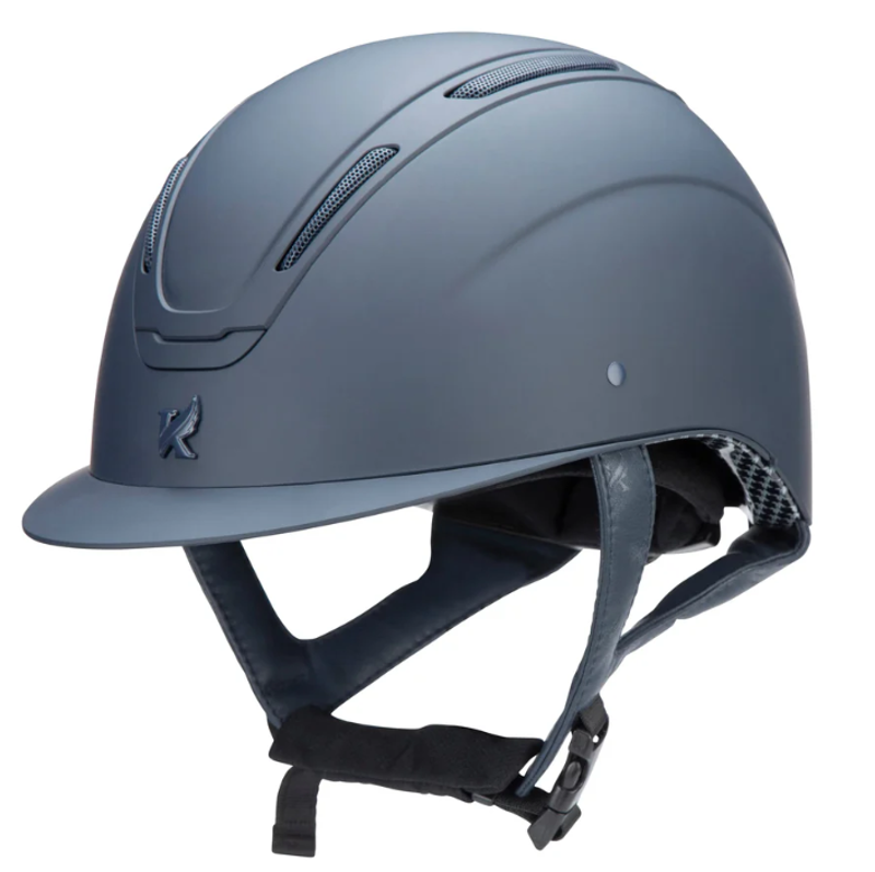 Shires Karben Amity SMRT Riding Hat NAVY 52-54cm-6