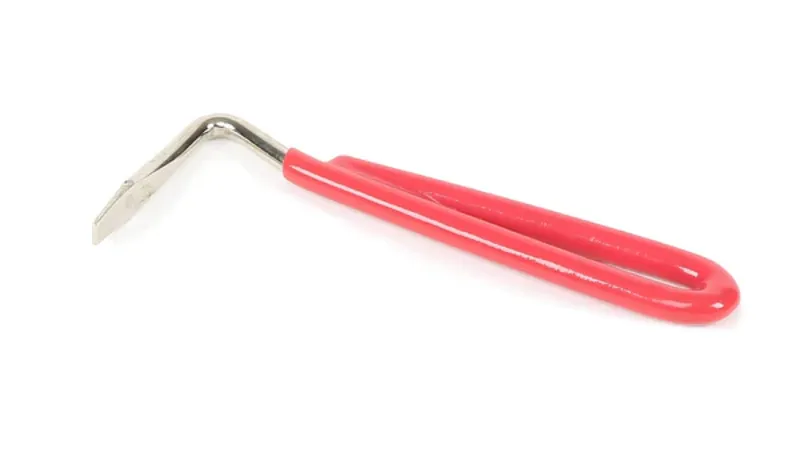 EZI-GROOM Pear Shaped Hoof Pick PINK one size-1