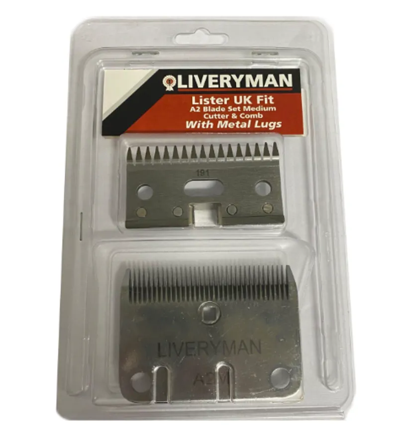 Liveryman Lister Fit Cutter And Comb Harmony A2 Fine with Metal Lugs