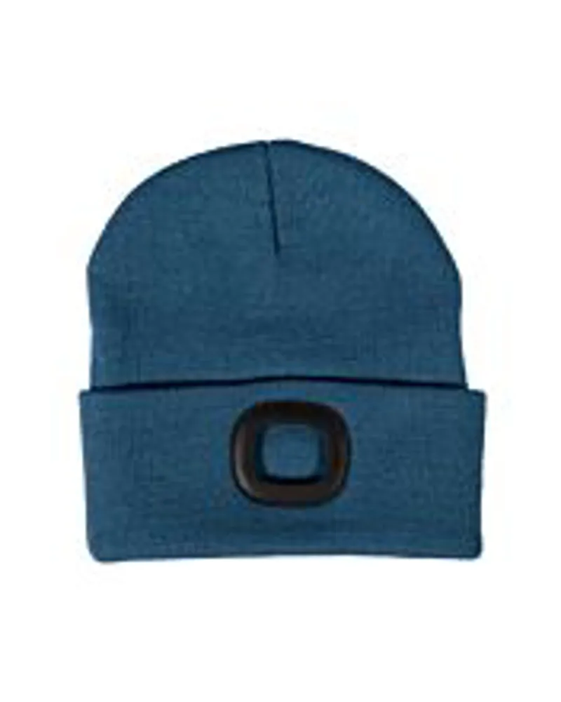 HKM Blue Head Torch Beanie Hat-1