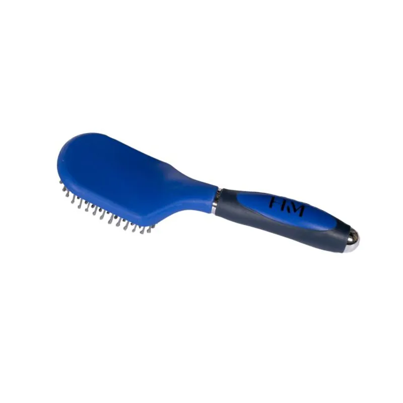 HKM Mane And Tail Brush Navy/Blue