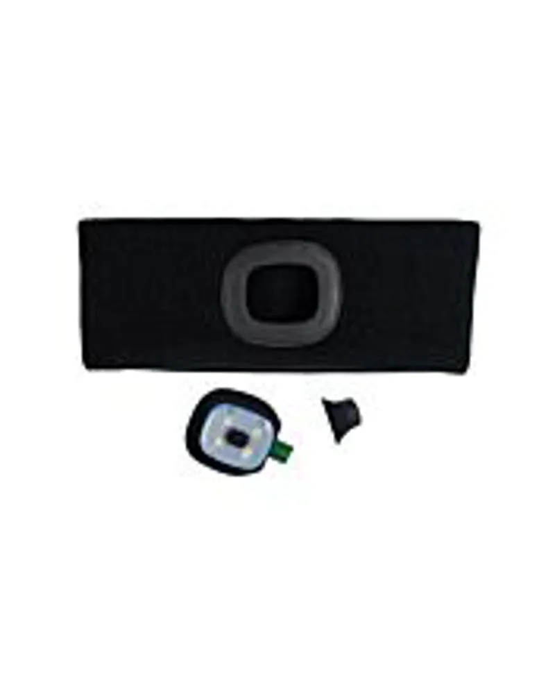 HKM Black Head Torch Headband-1