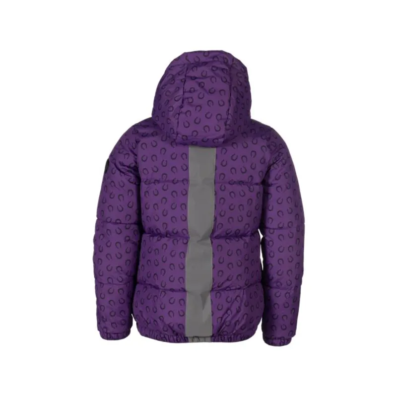 HKM Kids Amina Quilted Jacket Dark Lilac-2