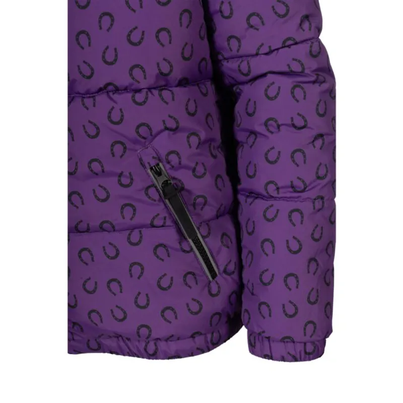 HKM Kids Amina Quilted Jacket Dark Lilac-3
