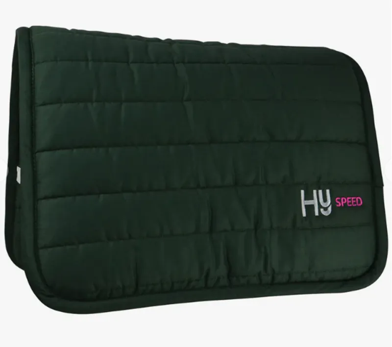 Hy Equestrian Reversible Comfort Pad Bottle Green one size