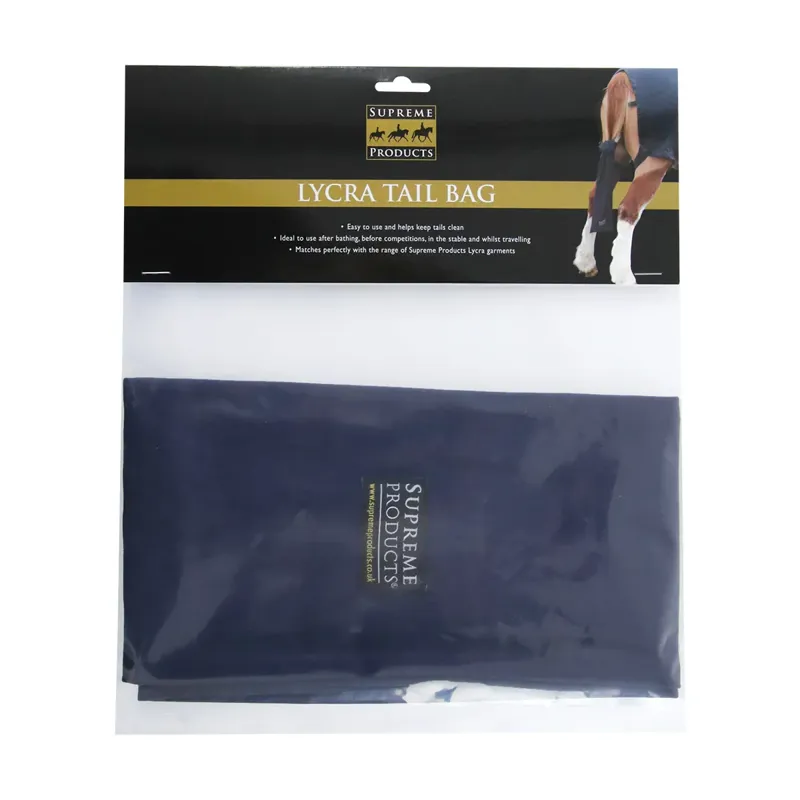 Supreme Products Lycra Tail Bag - - Black one size