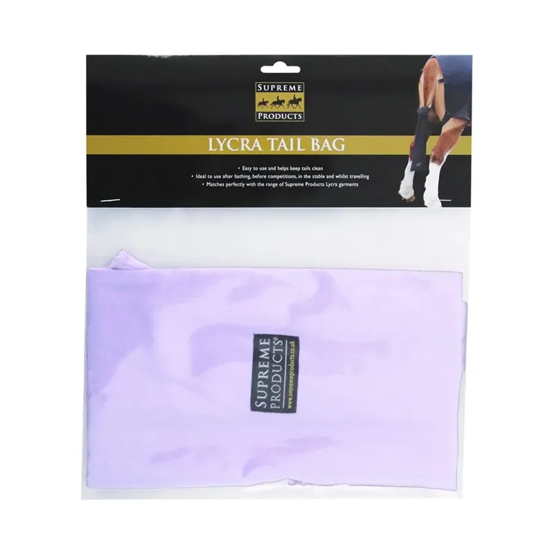 Supreme Products Lycra Tail Bag - - Lilac one size