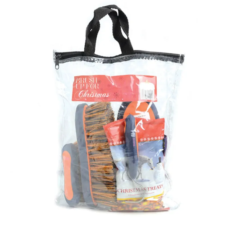 Brush Up For Christmas - Navy/ Orange Navy/Orange