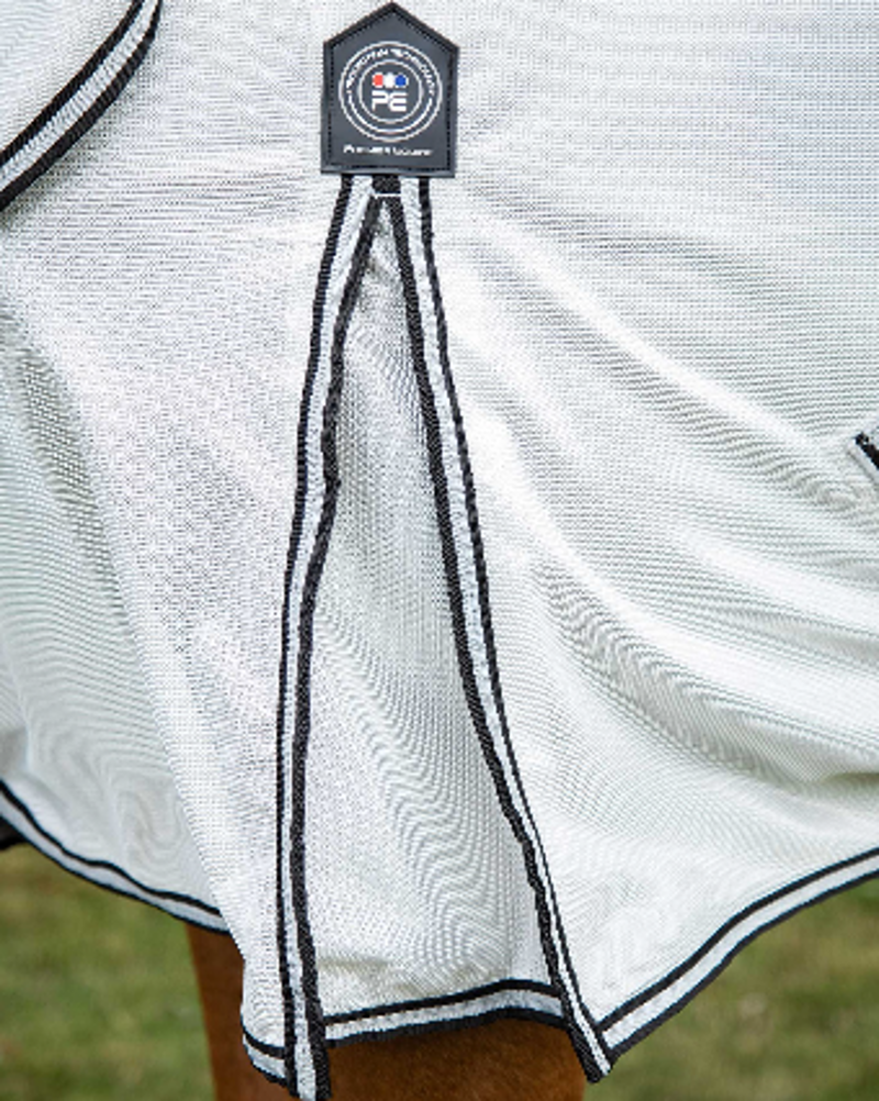 Premier Equine Fly Lite Bug Rug Silver 6'0-3