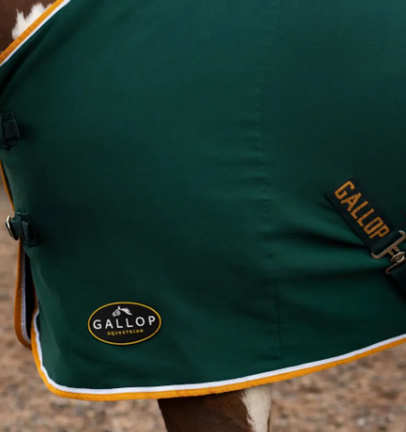Gallop Jersey Cooler Rug Green-1