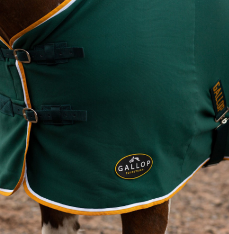 Gallop Jersey Cooler Rug Green-2