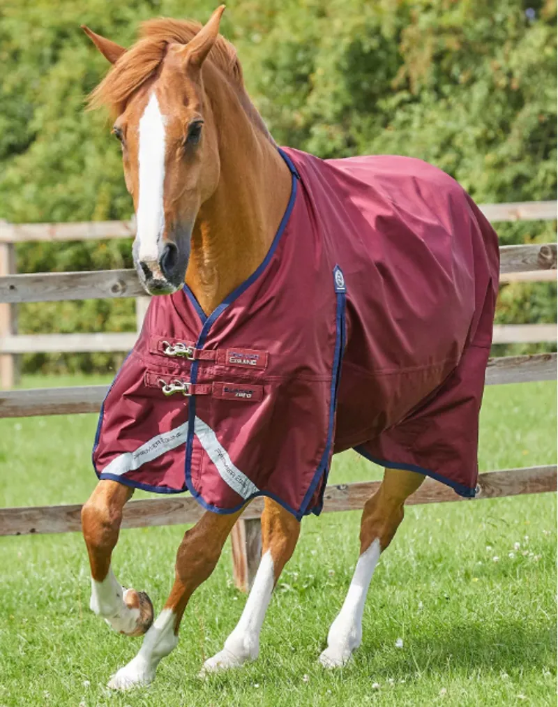 Premier Equine Buster Zero Original Turnout Rug Burgundy