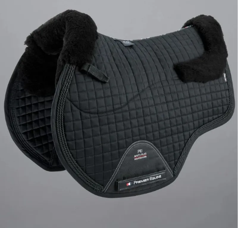 Premier Equine CC Merino Wool GP/Jump Square Black/Black FULL