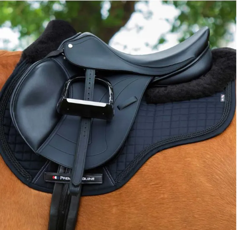 Premier Equine CC Merino Wool GP/Jump Square Black/Black FULL-1