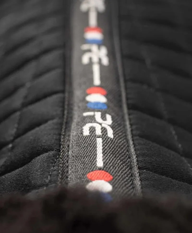 Premier Equine CC Merino Wool GP/Jump Square Black/Black FULL-5