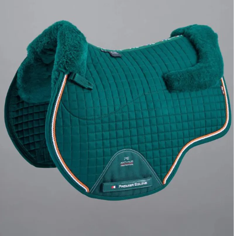 Premier Equine CC Merino Wool GP/Jump Square Wool Green/Green FULL