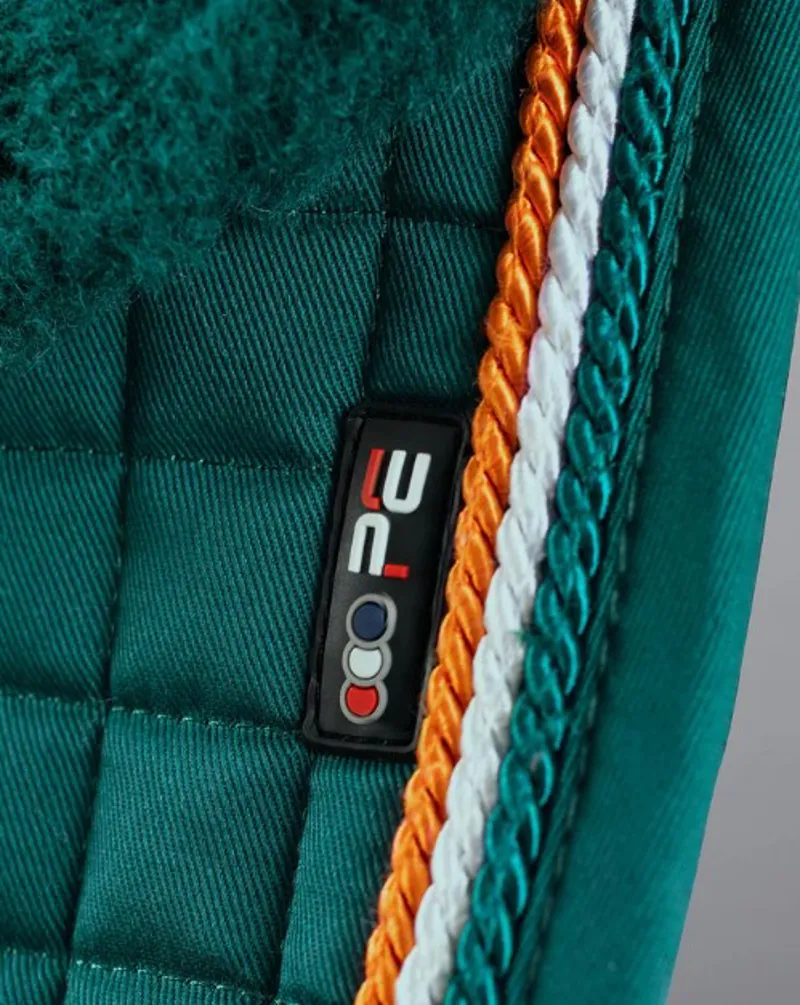 Premier Equine CC Merino Wool GP/Jump Square Wool Green/Green FULL-1