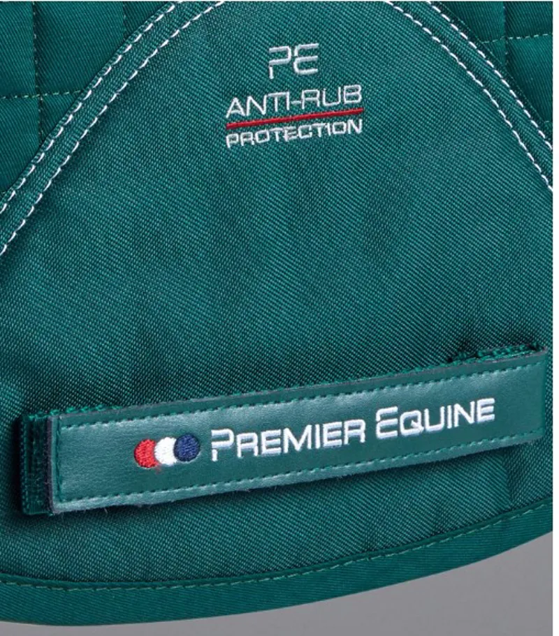 Premier Equine CC Merino Wool GP/Jump Square Wool Green/Green FULL-3