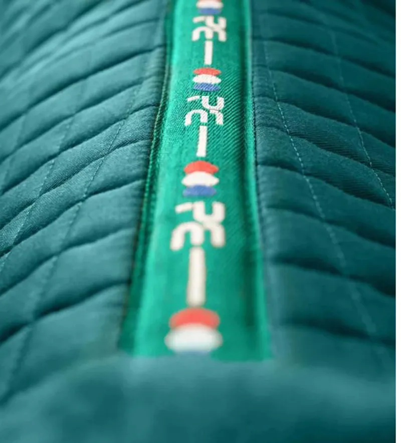 Premier Equine CC Merino Wool GP/Jump Square Wool Green/Green FULL-4