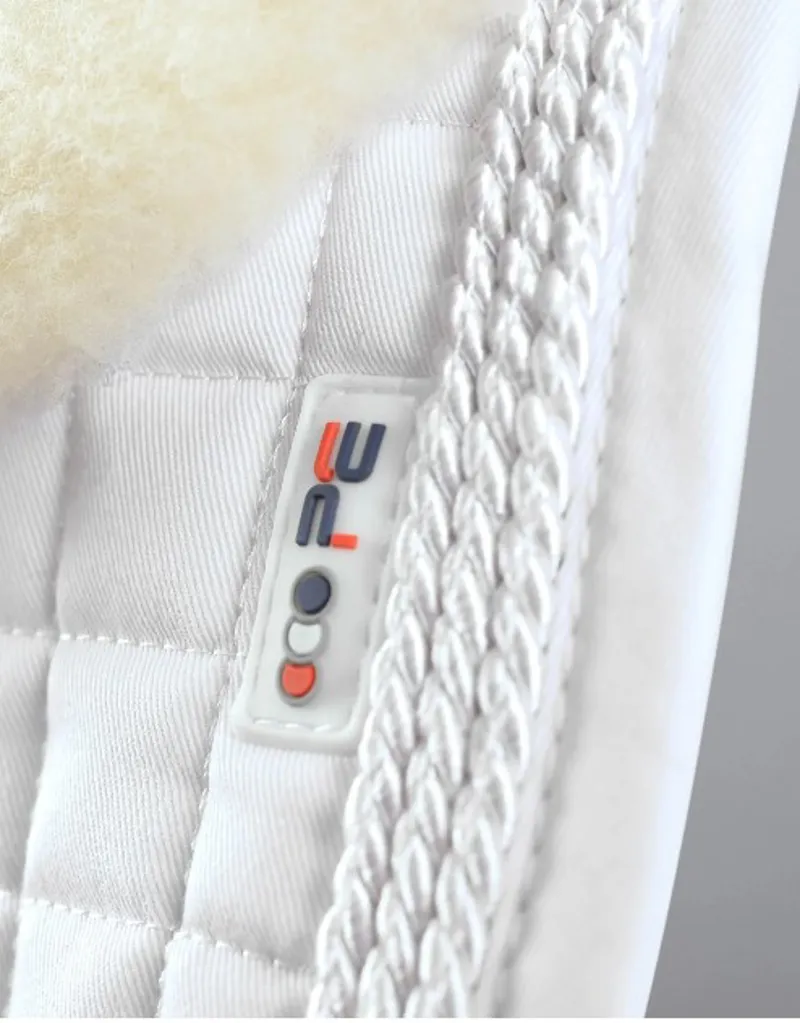 Premier Equine CC Merino Wool European GP/Jump Square White/Natural FULL-3