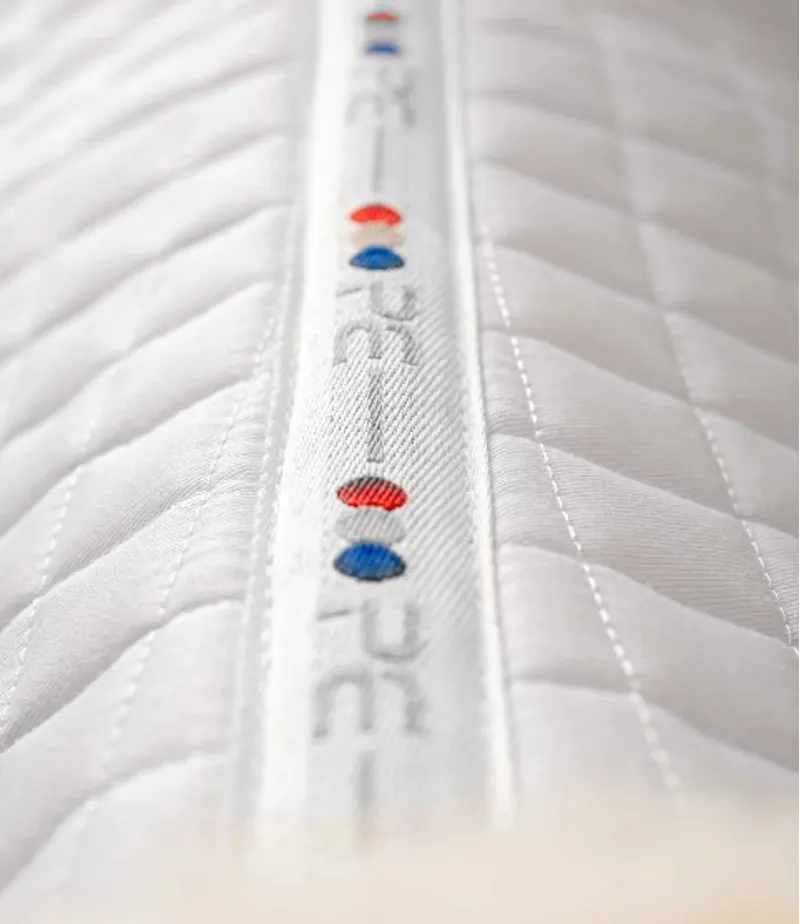 Premier Equine CC Merino Wool European GP/Jump Square White/Natural FULL-4