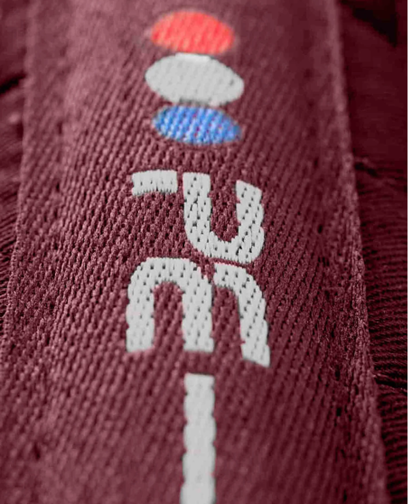 PREMIER EQUINE PONY PLAIN COTTON GP JUMP SQUARE BURGUNDY-1