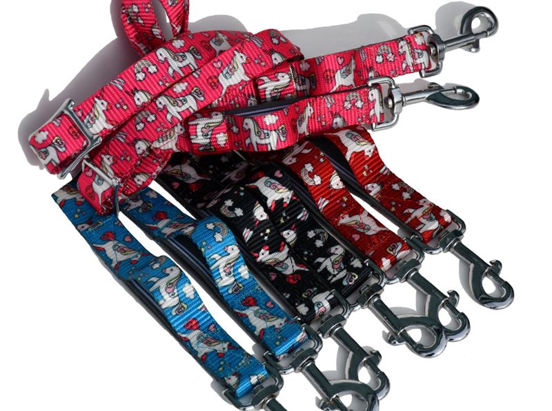 Rhinegold Unicorn Side Reins/Grass Reins Raspberry Pony