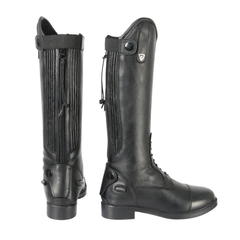 Hy Equestrian Scarlino Children's Field Riding Boots - - Black child-2