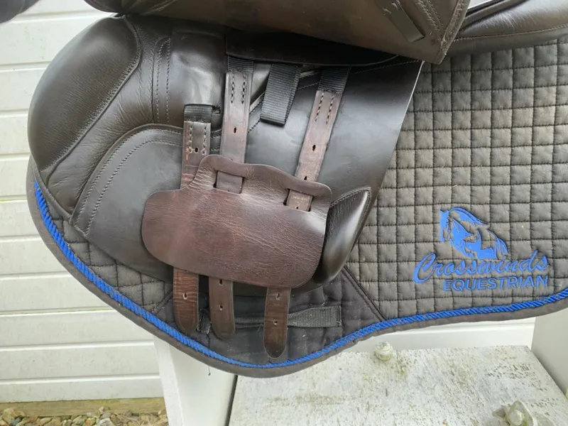 17.5 Albion K2 Adjusta Jump Saddle Brown MW-1