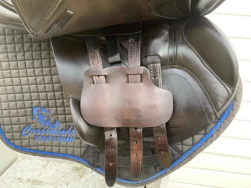 17.5 Albion K2 Adjusta Jump Saddle Brown MW-2