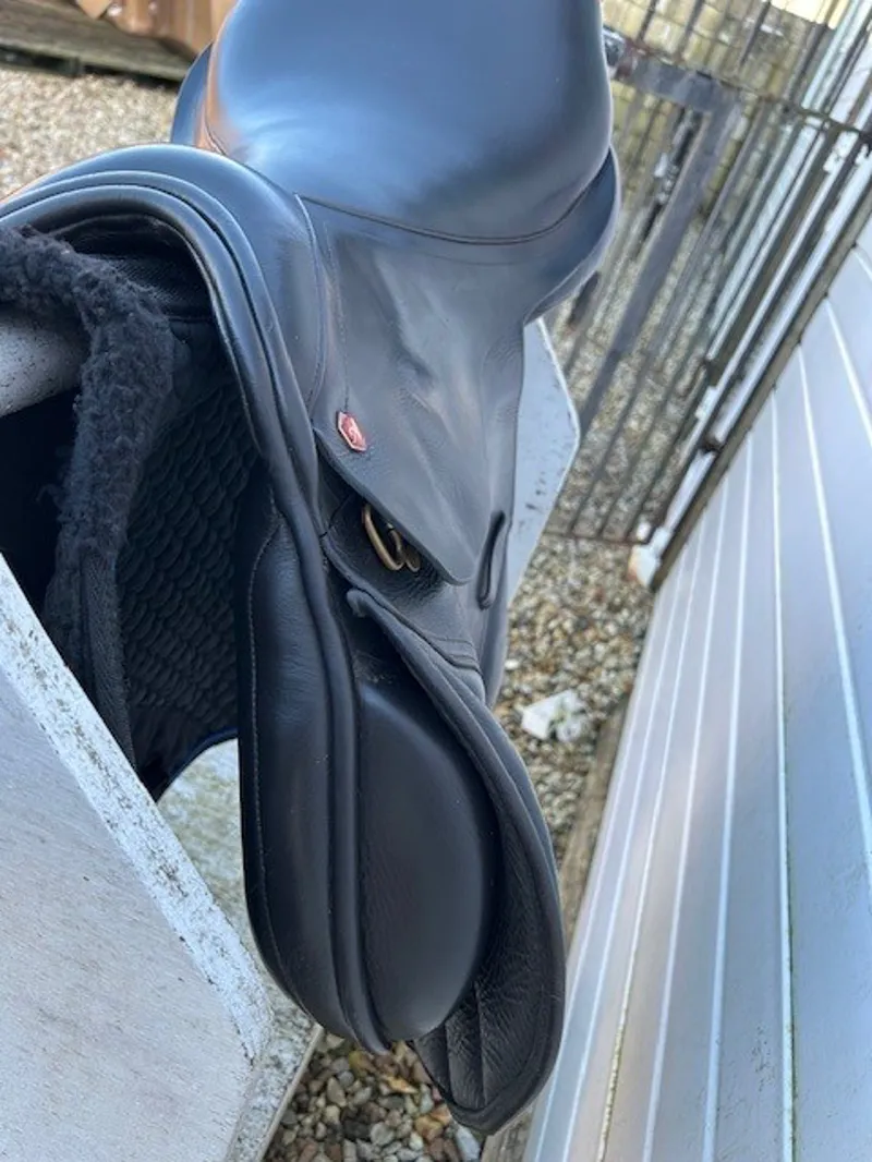 17.5 Albion K2 Adjusta Jump Dark brown NM in Good Condition-4