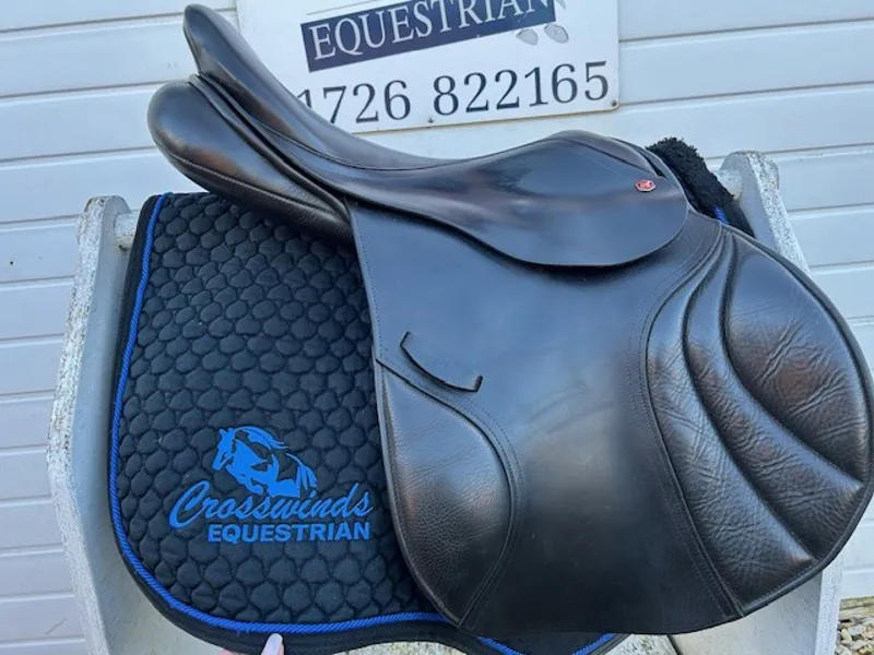 17.5 Albion K2 Adjusta Jump Dark brown NM in Good Condition-1