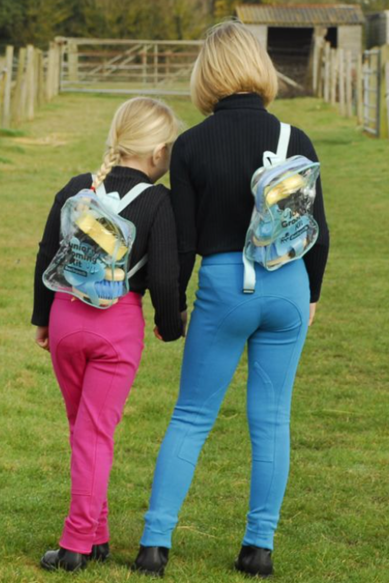 Rhinegold Harlequin Juniour Grooming Kit Red-1